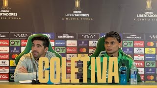 COLETIVA ABEL FERREIRA E RICHARD RÍOS | PALMEIRAS 0 X 0 SAN LORENZO | LIBERTADORES 2024