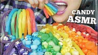 ASMR RAINBOW CHEWY CANDY *HAPPY PRIDE MONTH (EATING SOUNDS) | SAS-ASMR