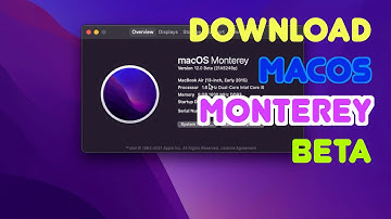 How to download and install macOS Monterey Beta