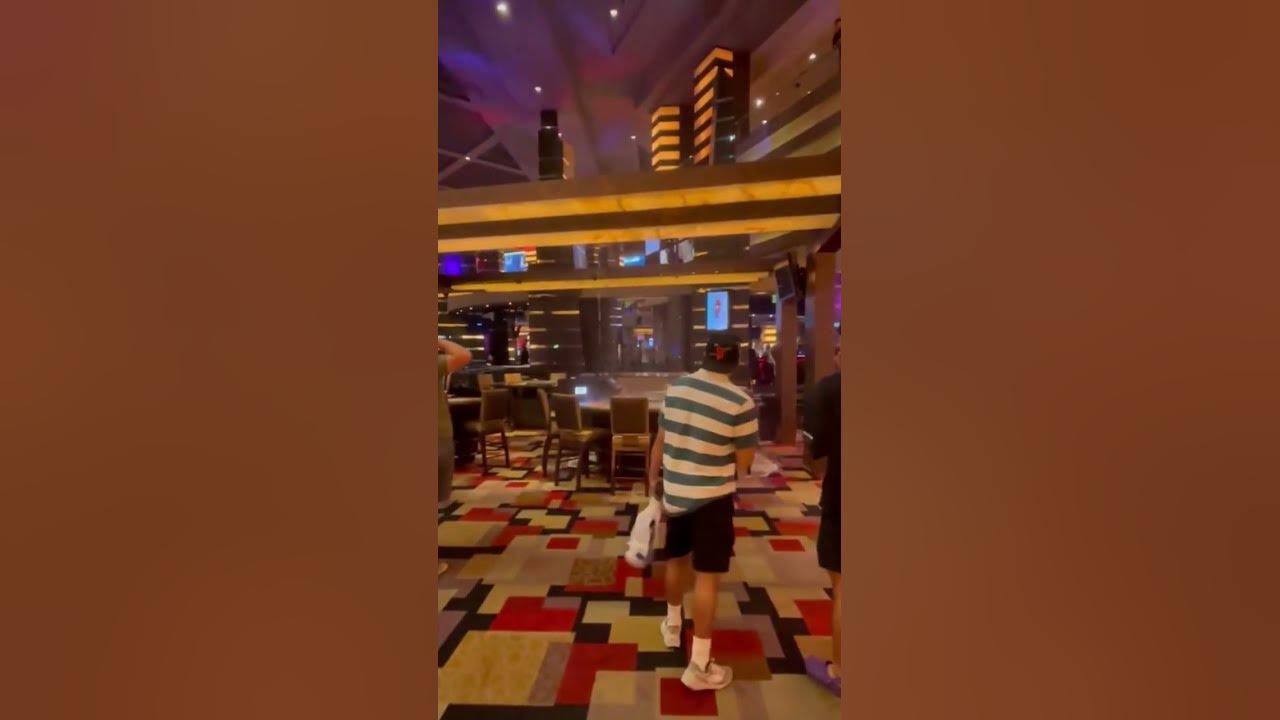 Water pours through Las Vegas casino after heavy rain hits Nevada