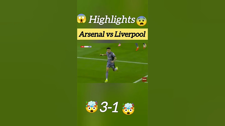 Arsenal vs Liverpool😰ll A big three points ll highlights ll #shorts #football
