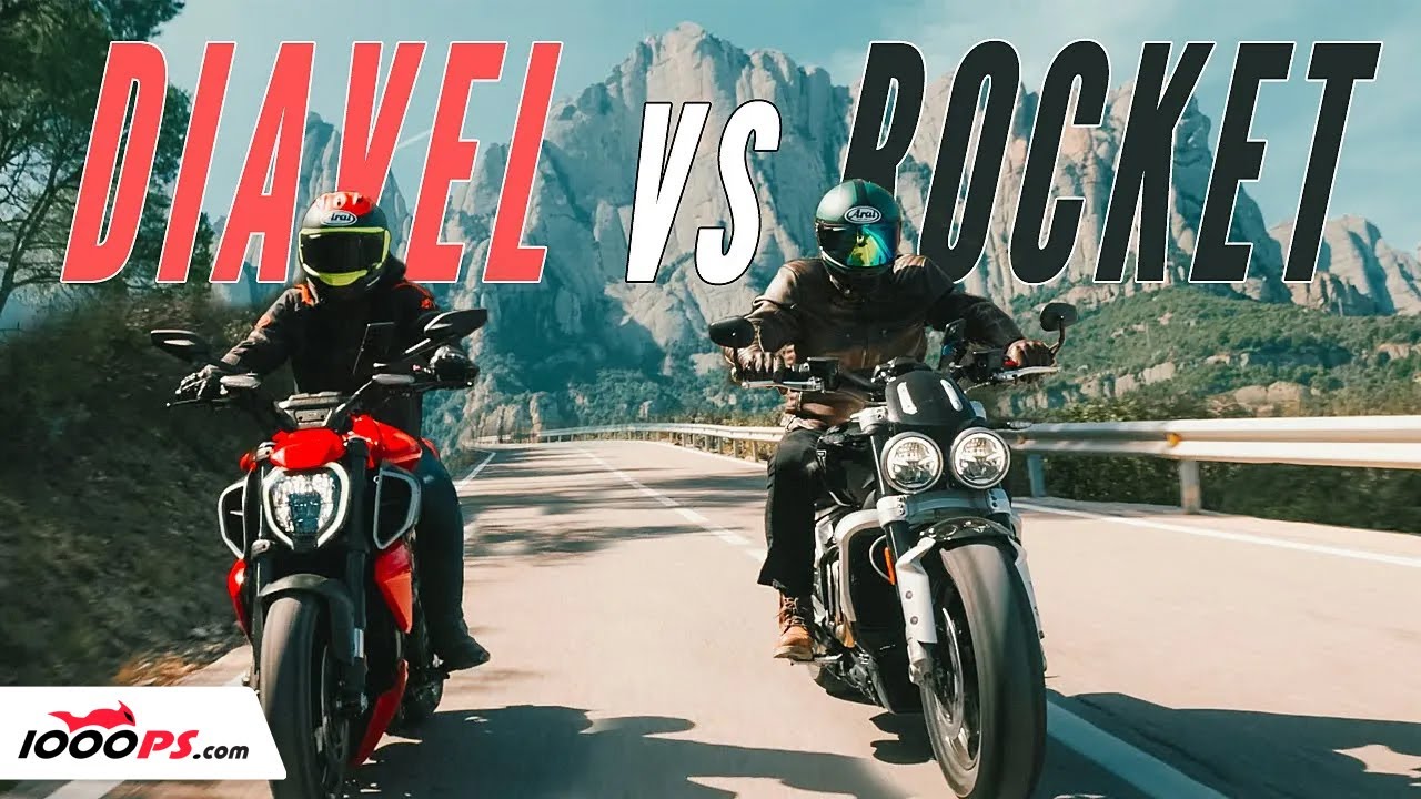 Ducati Diavel V4 vs Triumph Rocket 3 R comparison