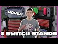 5 Nintendo Switch All in one stands ( Stand for Switch, Controllers and Accessories )