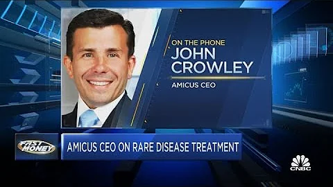 John Crowley, Amicus Therapeutics discusses drug t...