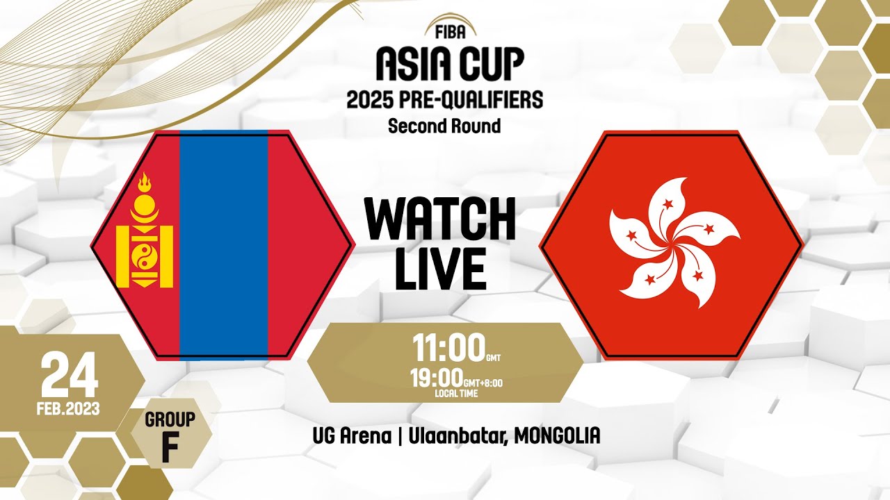 Mongolia v Hong Kong Full Basketball Game FIBA Asia Cup 2025 Pre-Qualifiers