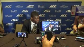 Lamar Jackson on facing Clemson