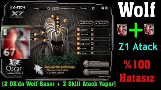 Wolf + Z1 Atack Macro Ayarları A4Tech X7 [%100 Hatasız] Macrotv