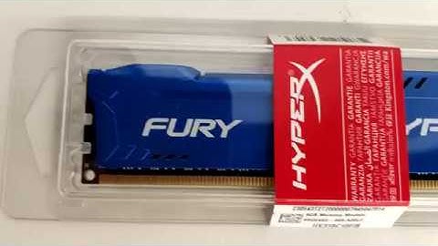 Kingston HyperX Fury Blue 8 GB DDR3-RAM