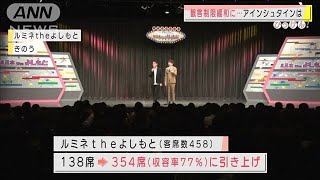 吉本の劇場　観客収容率を大幅緩和　笑いも増えた？(2020年11月2日)