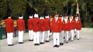 PASKIBRA ACTION & SEMAPHORE DANCE AT SUJOCO OPENING CEREMONY MTs AL FATHIYAH 2015