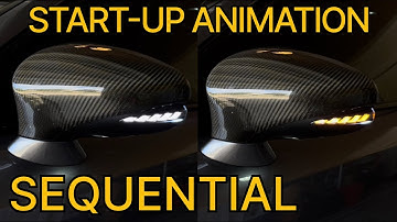 SEQUENTIAL MIRROR SIGNAL/ LIGHT INSTALL!  | GREY 3IS