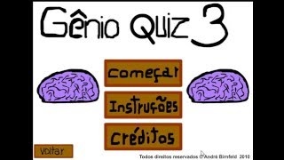 Respostas do Gênio quiz 3 ( part 2 ). 