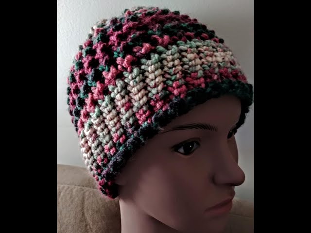 Easy Loom Knitting Hat Tutorial - absolute beginner friendly! 