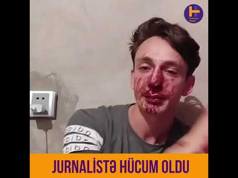Azərbaycanda jurnalist döyülüb