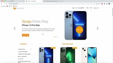 Sản phẩm đồ án của học viên Phạm Tuấn Dũng khóa Python Django: Xây dựng Website bán hàng Online