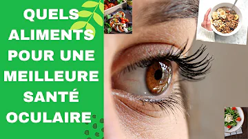 Quels sont les aliments mauvais pour les yeux