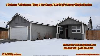 Homes For Sale Spokane WA Area - 3 Bed 2 Bath 2 Car - 345 S Solar St Airway Heights WA 99001