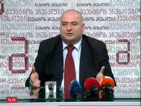 შერგელაშვილი სტუმრად პრესკლუბში