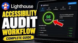 How to setup a web accessibility audit workflow with Lighthouse - Complete Guide
