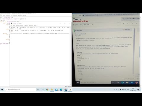 Tech Mahindra Coding, (samples ) for off - Campus .