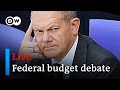 Live: German chancellor Scholz addresses parliament at budget debate | DW News