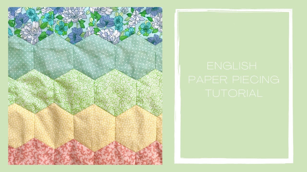 how to Get Started with English Paper Piecing — Stitched in Color