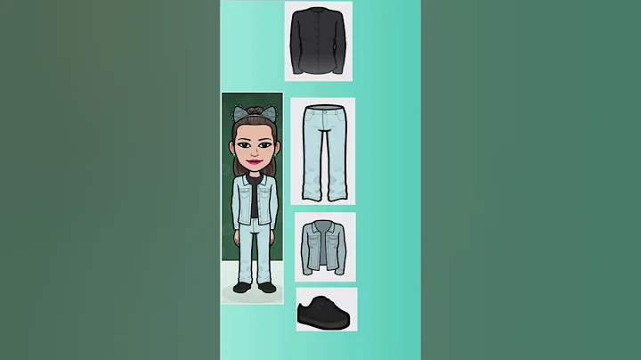 Snapchat bitmoji girl outfit | #bitmoji #snapchat #shorts