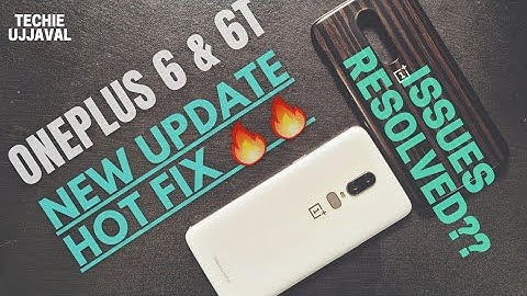 Oneplus 6/6T New update | Android 11 Open beta Hot fix | Issues Resolved ???
