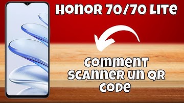 Comment scanner un qr code sur Honor 70 / 70 Lite