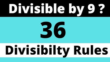Divisibility rules for 9