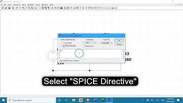 How to Quickly Add a .op Spice Directive