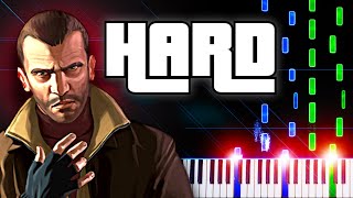 Grand Theft Auto IV Theme - Piano Tutorial chords