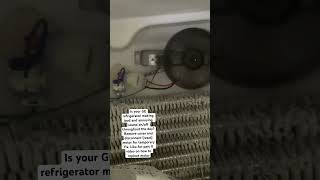 ge refrigerator making loud noise in freezer