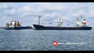 Cargo ships collided in Sulina Canal, Danube