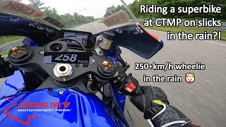 First time riding a superbike at CTMP, Yamaha R1 GoPro POV