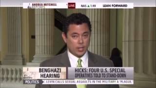 Chaffetz Discusses Benghazi Hearing on MSNBC's Andrea Mitchell Reports