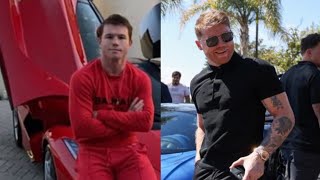 Canelo dreamed about a Ferrari now rolling in a Bugatti | esnews boxing