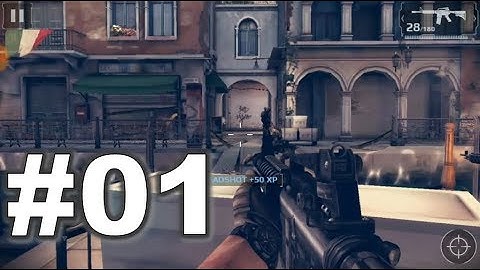 Modern Combat 5: eSports FPS | Android Walkthrough Chapter 1: Venice The Lie #01