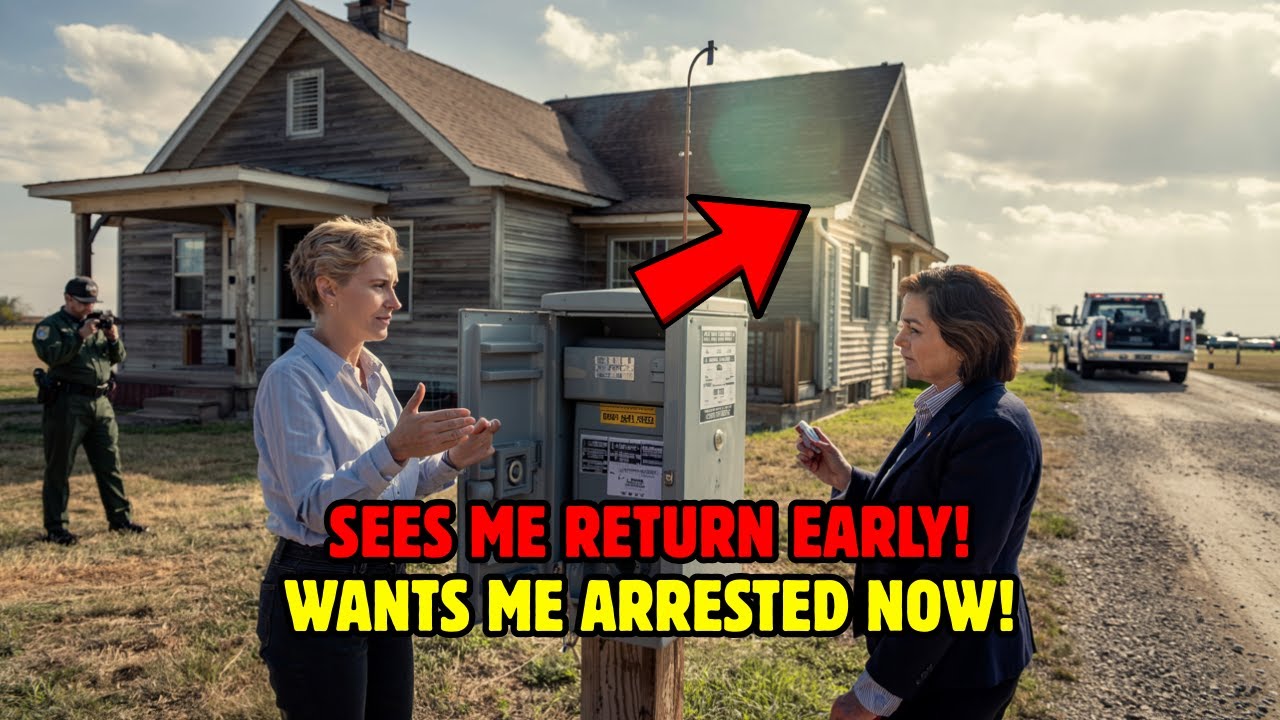 HOA Karen Calls 911 When I Return Early From A Trip & See Her Cut MY RANCH POWER- Wants ME ARRESTED!