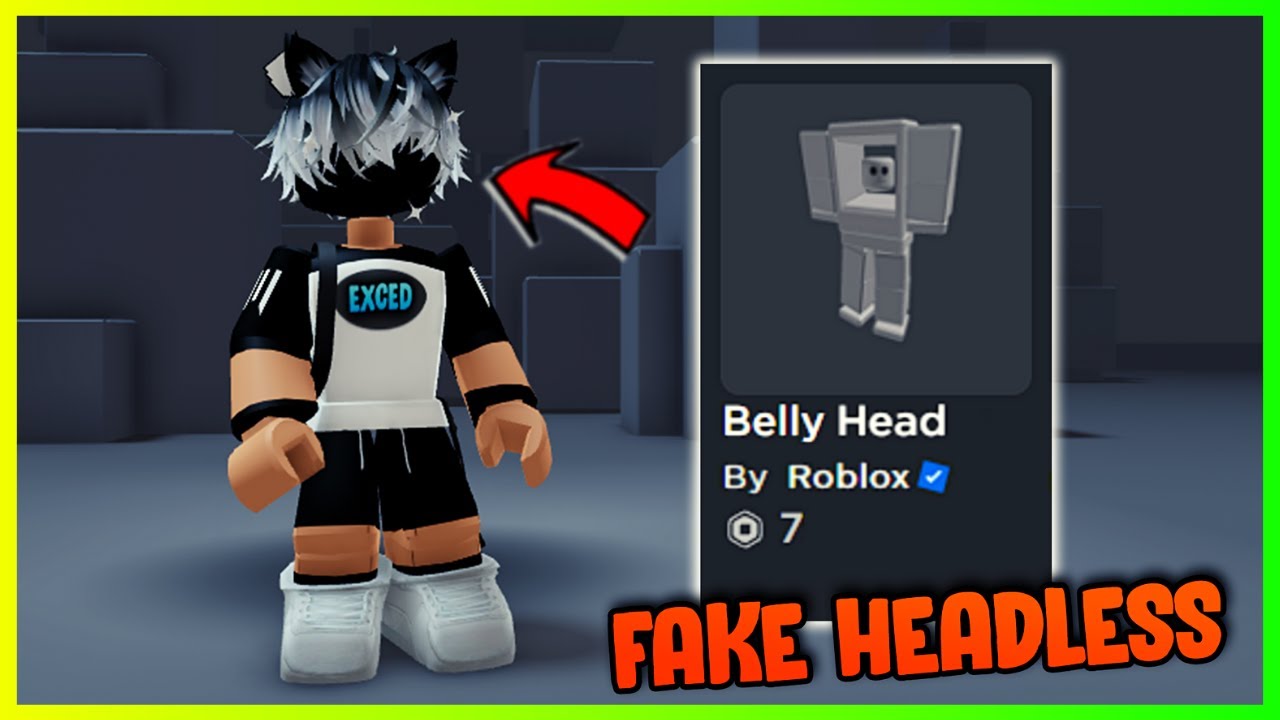 O roblox meteu uma headless fake de graça kk