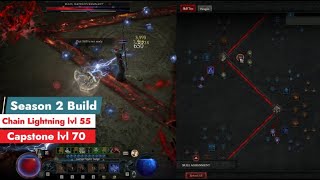 Sorceress Leveling Guide to 50+ Chain Lightning Build - Diablo 4 Season 2 SOLO