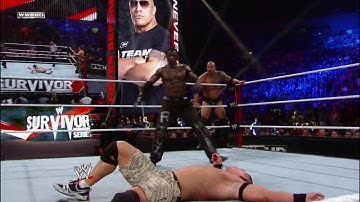 The Rock & John Cena vs. The Miz & R-Truth: Survivor Series 2011