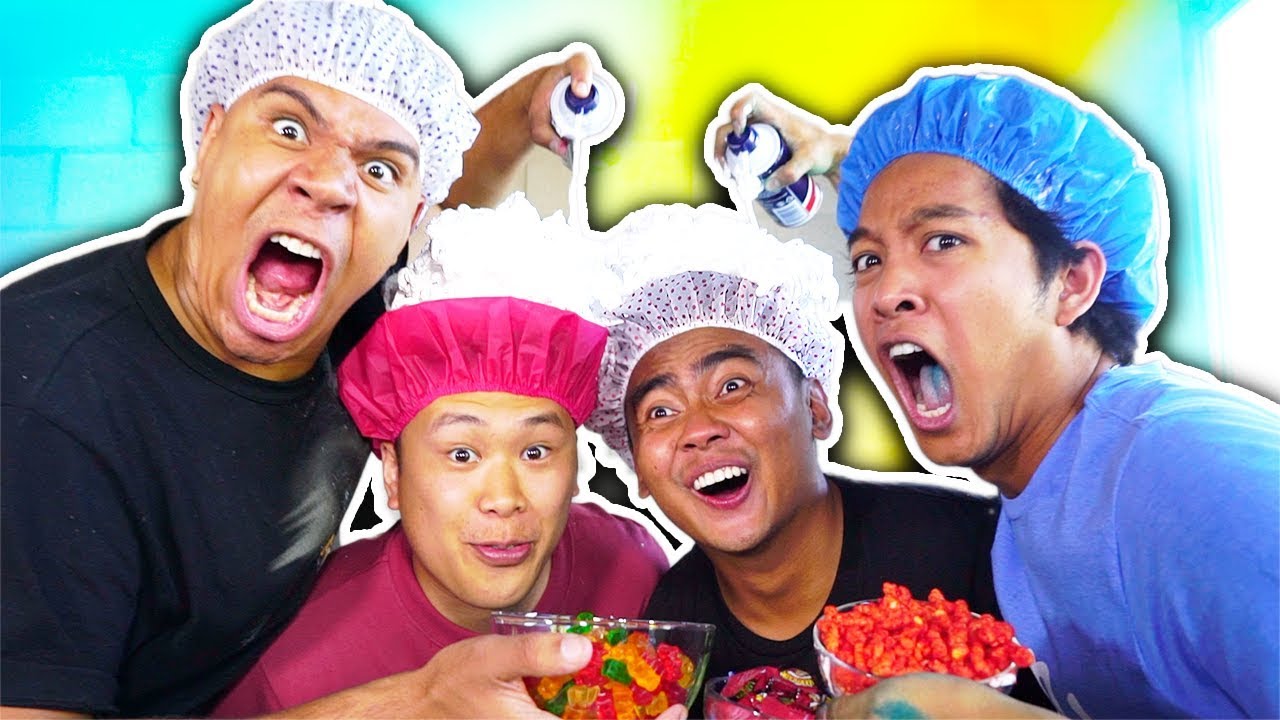 SHAVING CREAM HEAD CHALLENGE FT. GUAVA JUICE WOLFIE & DAVID PARODY