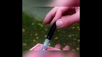 Sharpie Through Card Illusion