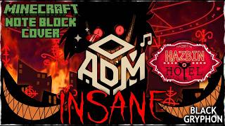 Black Gryph0n & Baasik - Insane | Full Minecraft Note Block Cover (Hazbin Hotel Alastor Song)