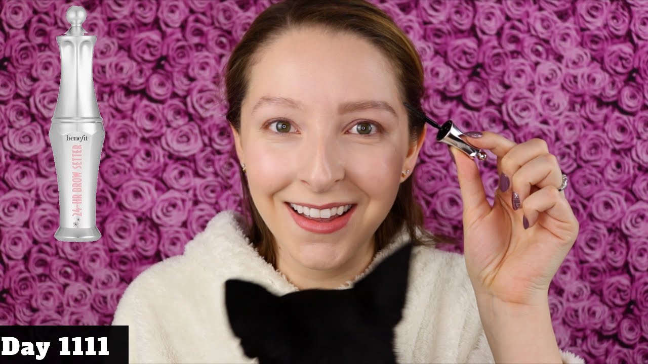 Benefit Cosmetics 24 Hr Brow Setter Clear Eyebrow Gel Review - Youtube