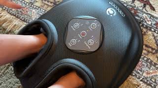 Coococo Fsa Hsa Eligible Foot Mager With Heat, Plantar Fasciitis Feet Mager With Remote