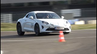 RedBullRing AutoSlalom 2024 | Best of Wolfram Benigni | Renault Alpine A110