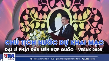 Chủ tịch nước Lương Cường phát biểu tại Lễ Khai mạc Đại lễ Phật đản Liên hợp quốc – Vesak 2025 - VNA