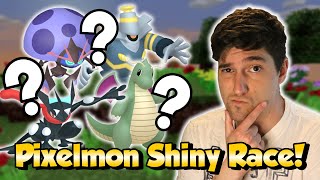 TWO SHINY POKEMON SPAWNED ON ME! Pixelmon Crazy Shiny Luck #pokemon #p